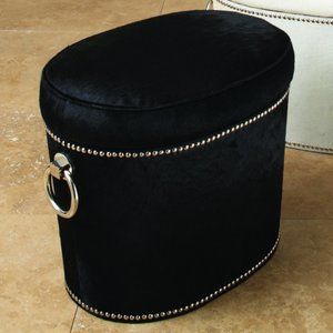 Nickel Accent Stool